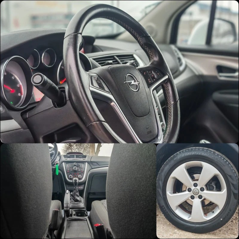 Opel Mokka 1.7 ДИЗЕЛ 131 К.С. УНИКАЛНО СЪСТОЯНИЕ , снимка 13 - Автомобили и джипове - 53181474