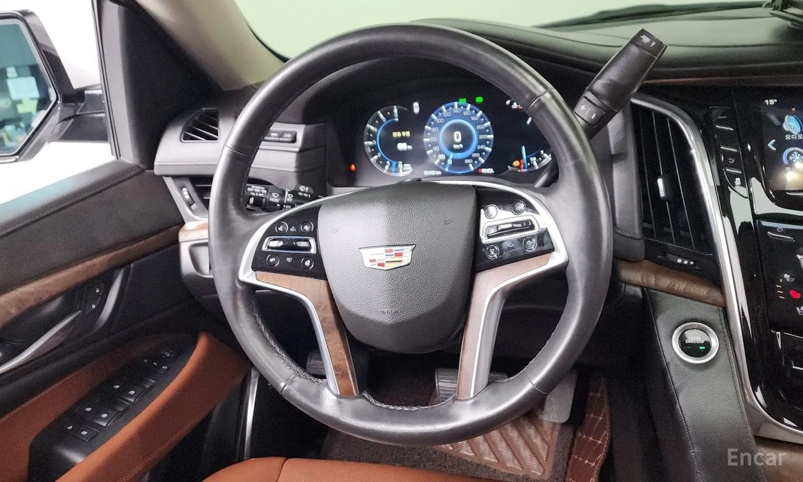 Cadillac Escalade 6.2* V8* ПОДГРЕВ* ОБДУХВАНЕ* МАСАЖ* КЕЙЛЕС* КАМЕРА, снимка 8 - Автомобили и джипове - 54219424