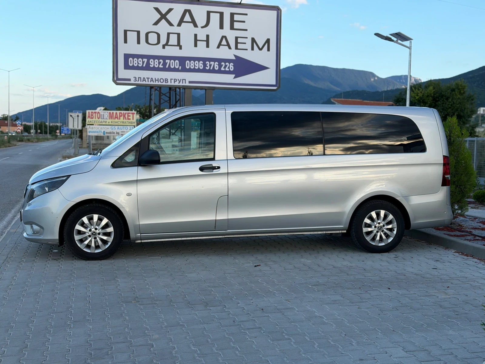 Mercedes-Benz Vito Tourer 2.2 114CDI 136кс. 2018г. Long, снимка 8 - Бусове и автобуси - 54990996