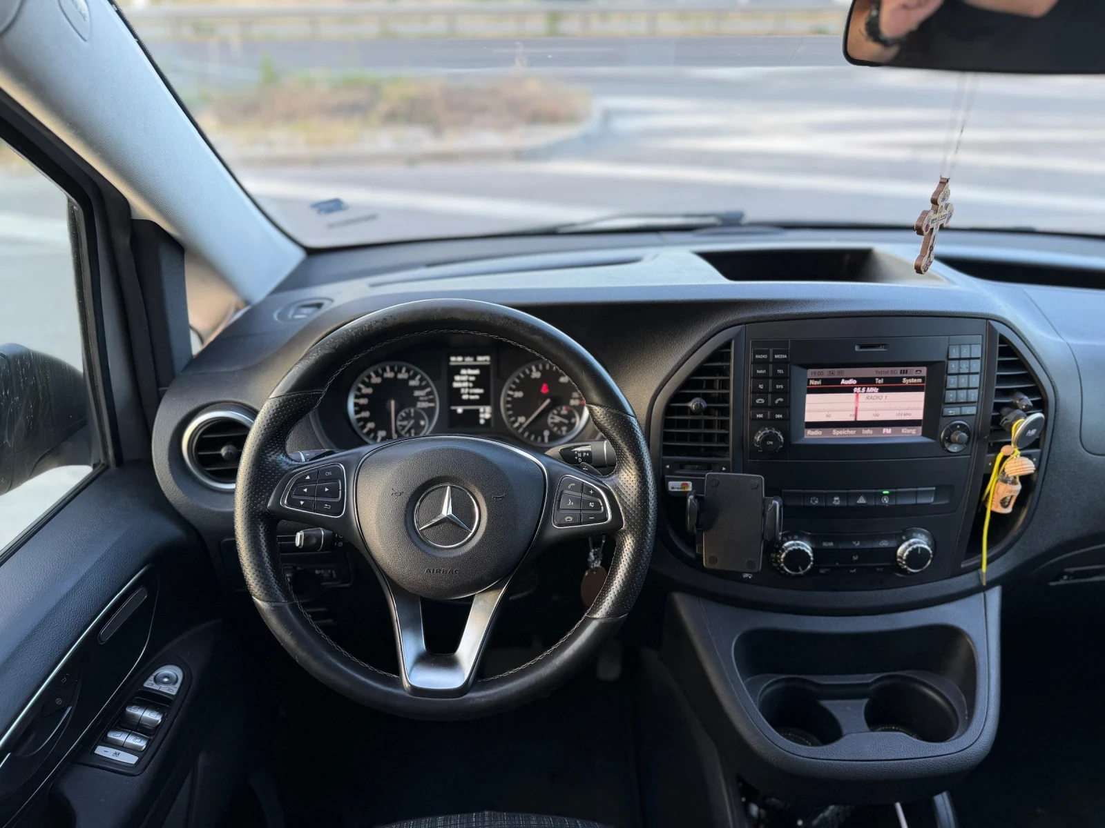 Mercedes-Benz Vito Tourer 2.2 114CDI 136кс. 2018г. Long, снимка 12 - Бусове и автобуси - 54990996