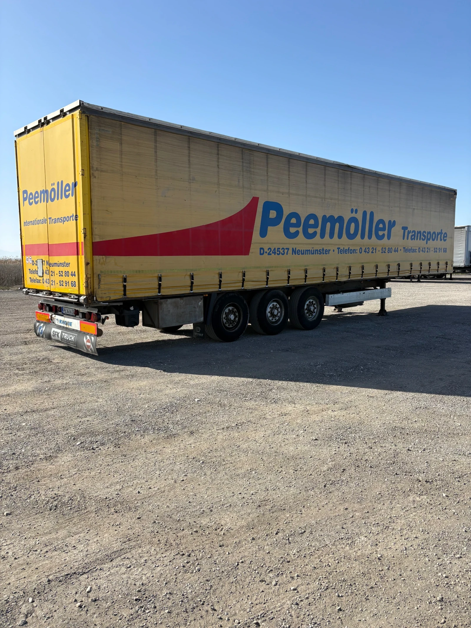 Полуремарке Krone KEINE SD, снимка 11 - Ремаркета - 53989774