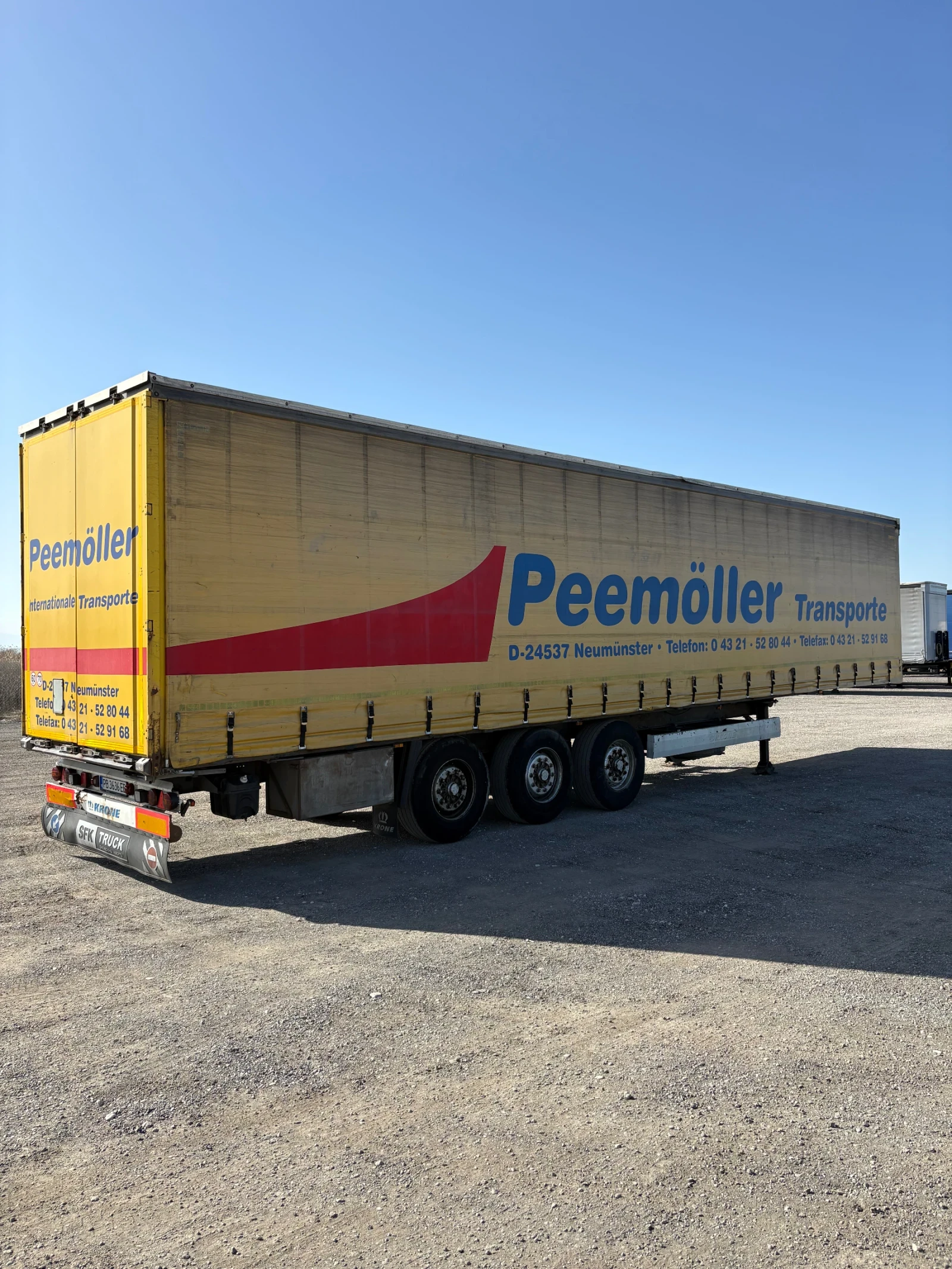 Полуремарке Krone KEINE SD, снимка 10 - Ремаркета - 53989774