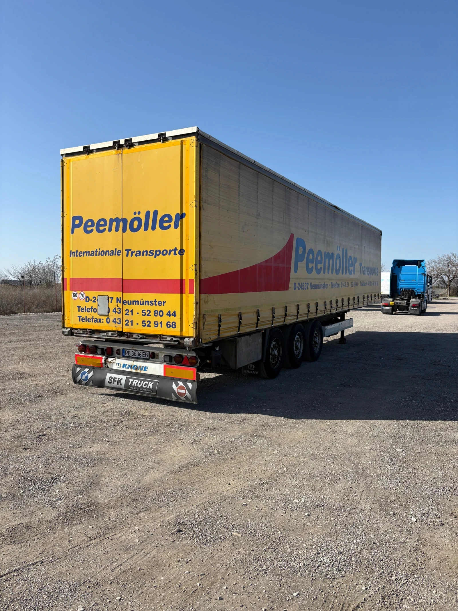 Полуремарке Krone KEINE SD, снимка 12 - Ремаркета - 53989774
