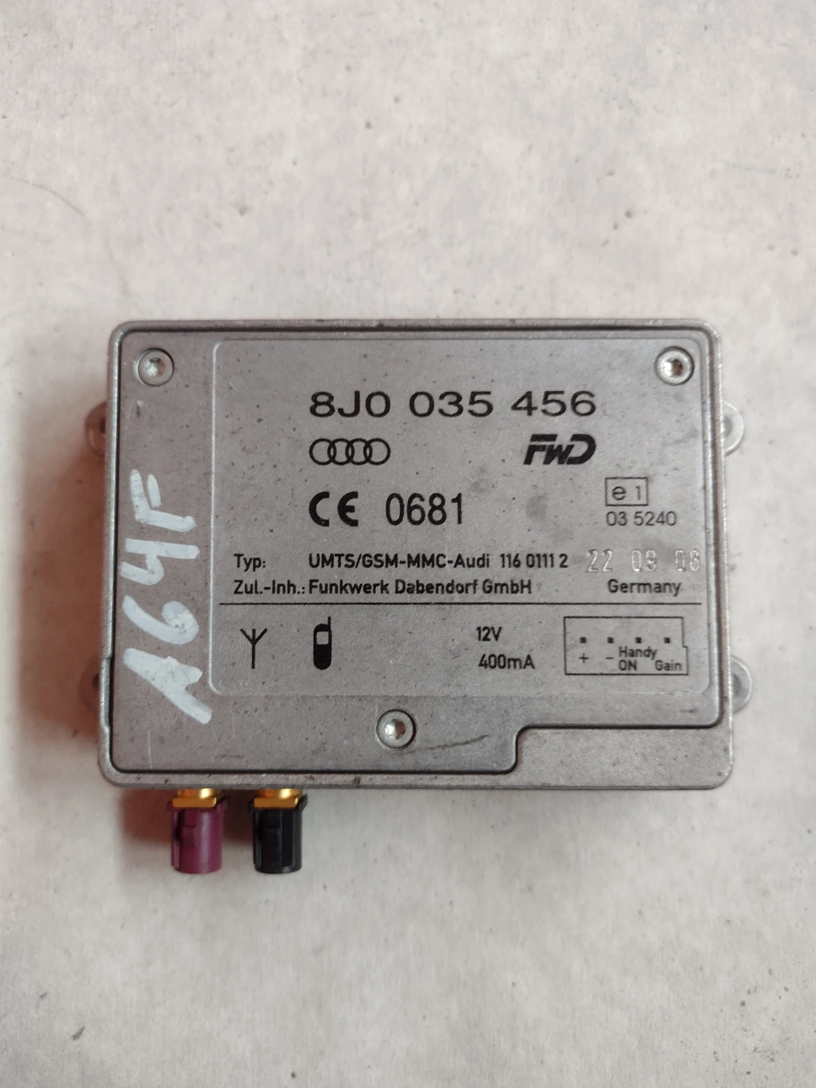 8J0035456  ��������� �� ������ AUDI A6 4F  8J0 035 456  | Mobile.bg � ����������� 1