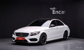 Mercedes-Benz C 450 AMG 4MATIC* BURMESTER* ПАНО* ПОДГРЕВ* КАМЕРА* KEYLESS*, снимка 1