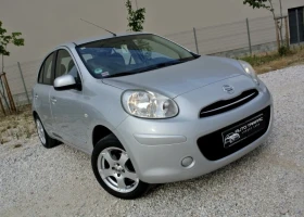 Nissan Micra 1.2i* РЕГИСТРИРАН* КЛИМАТРОНИК* АВТОПИЛОТ* ЕВРО 5, снимка 1
