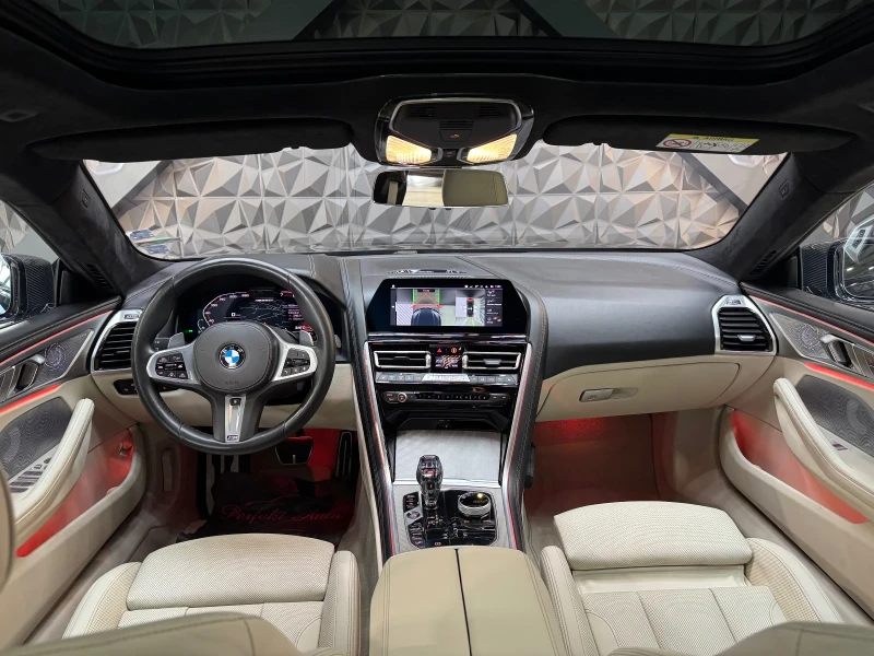 BMW 850 i xDrive* FULL* SWAROVSKI* HEAD UP* BOWERS & W * П, снимка 7 - Автомобили и джипове - 52013714