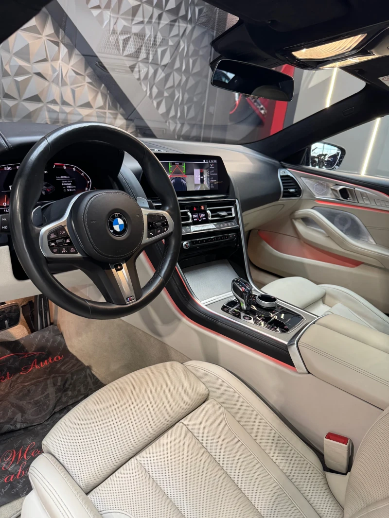 BMW 850 i xDrive* FULL* SWAROVSKI* HEAD UP* BOWERS & W * П, снимка 8 - Автомобили и джипове - 52013714