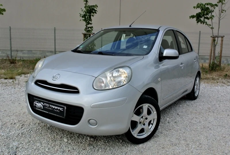 Nissan Micra 1.2i* РЕГИСТРИРАН* КЛИМАТРОНИК* АВТОПИЛОТ* ЕВРО 5, снимка 5 - Автомобили и джипове - 55935667