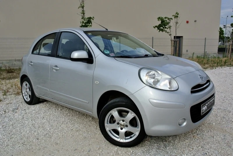 Nissan Micra 1.2i* РЕГИСТРИРАН* КЛИМАТРОНИК* АВТОПИЛОТ* ЕВРО 5, снимка 2 - Автомобили и джипове - 55935667