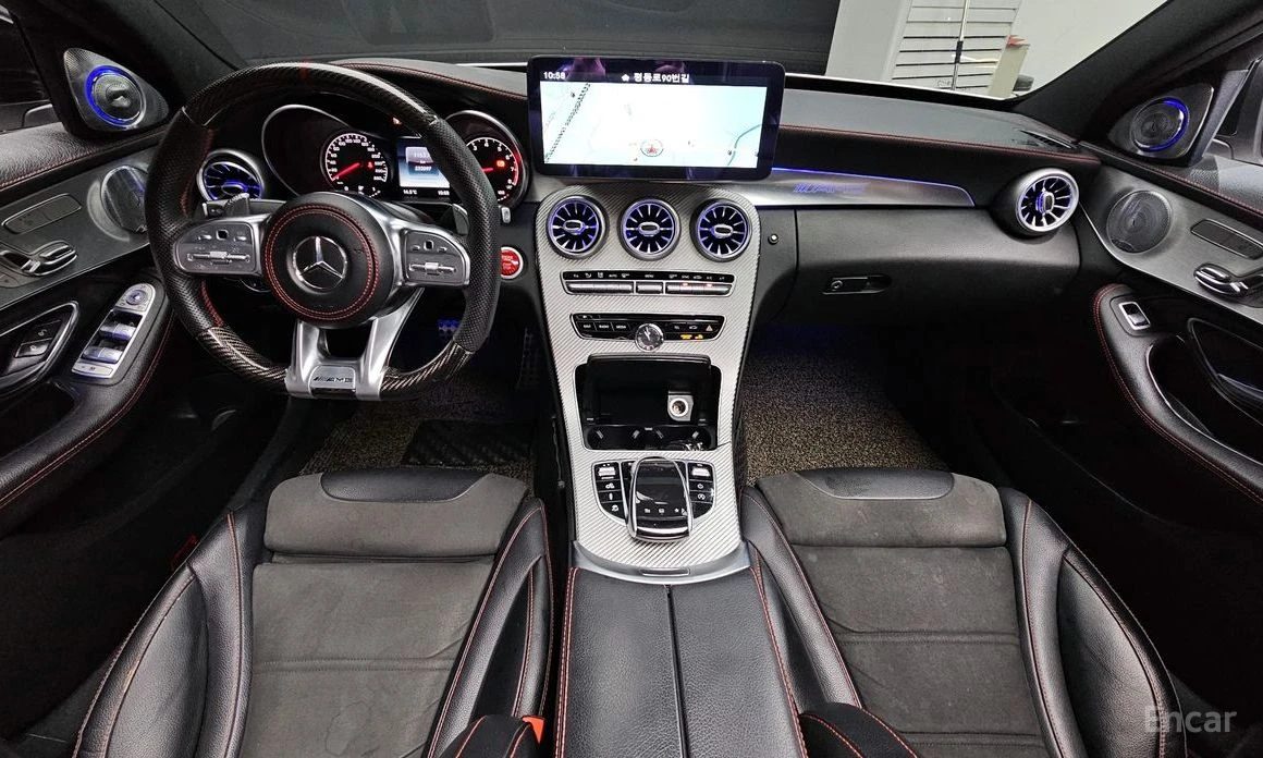 Mercedes-Benz C 450 AMG 4MATIC* BURMESTER* ПАНО* ПОДГРЕВ* КАМЕРА* KEYLESS*, снимка 5 - Автомобили и джипове - 54059207
