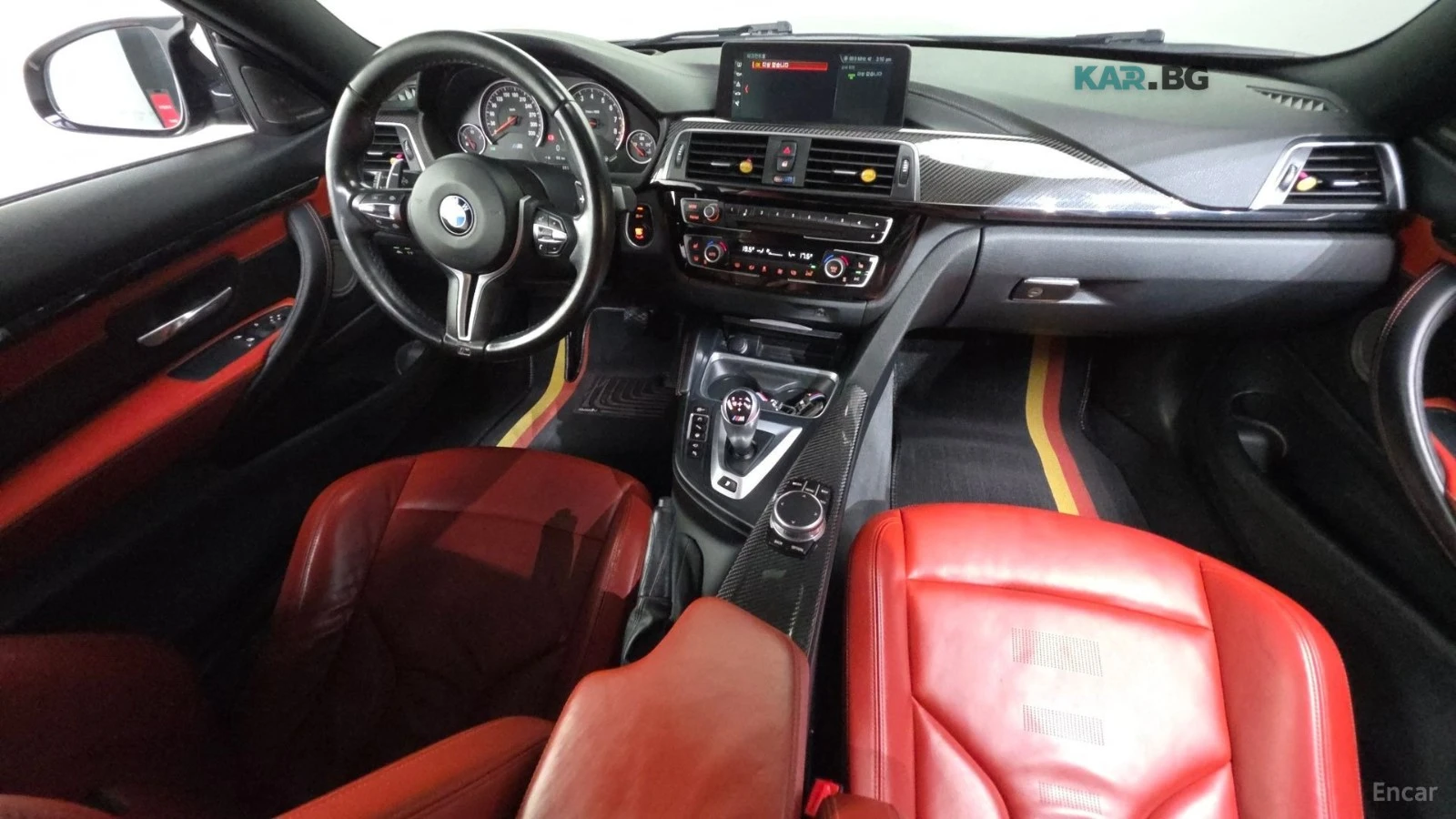 BMW M4 COUPE* COMPETITION* ЧЕРВЕНА КОЖА* ПОДГРЕВ* НАВИ* , снимка 7 - Автомобили и джипове - 54932037