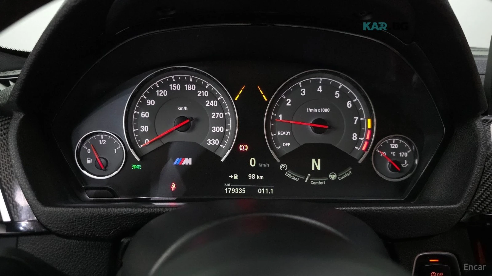 BMW M4 COUPE* COMPETITION* ЧЕРВЕНА КОЖА* ПОДГРЕВ* НАВИ* , снимка 8 - Автомобили и джипове - 54932037