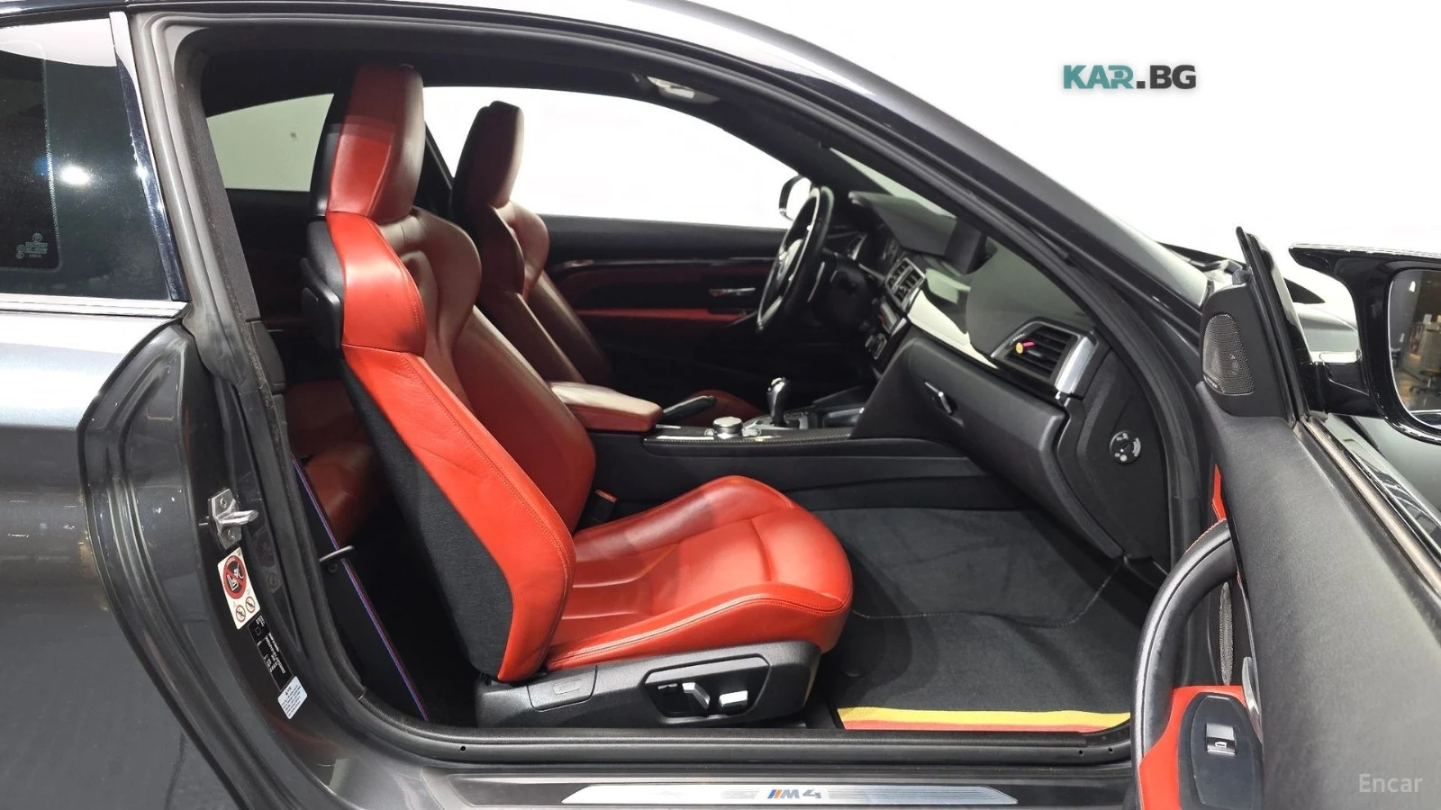 BMW M4 COUPE* COMPETITION* ЧЕРВЕНА КОЖА* ПОДГРЕВ* НАВИ* , снимка 11 - Автомобили и джипове - 54932037
