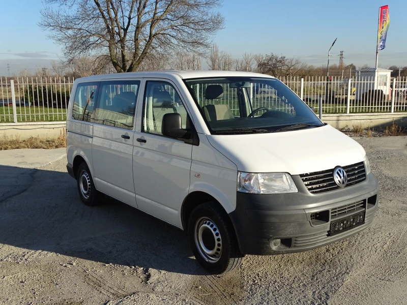 VW T5 9МЕСТА С  КЛИМАТИК, снимка 1 - Бусове и автобуси - 48101860