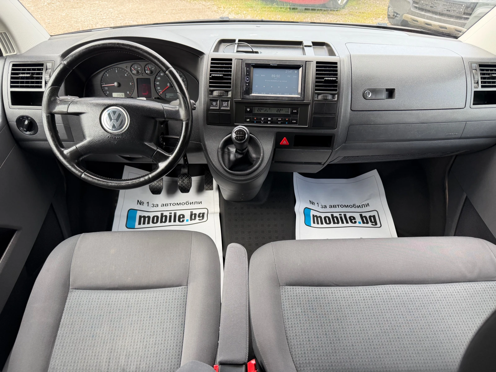 VW T5 2.5TDi, 9местен, дълга база, снимка 15 - Бусове и автобуси - 54579260