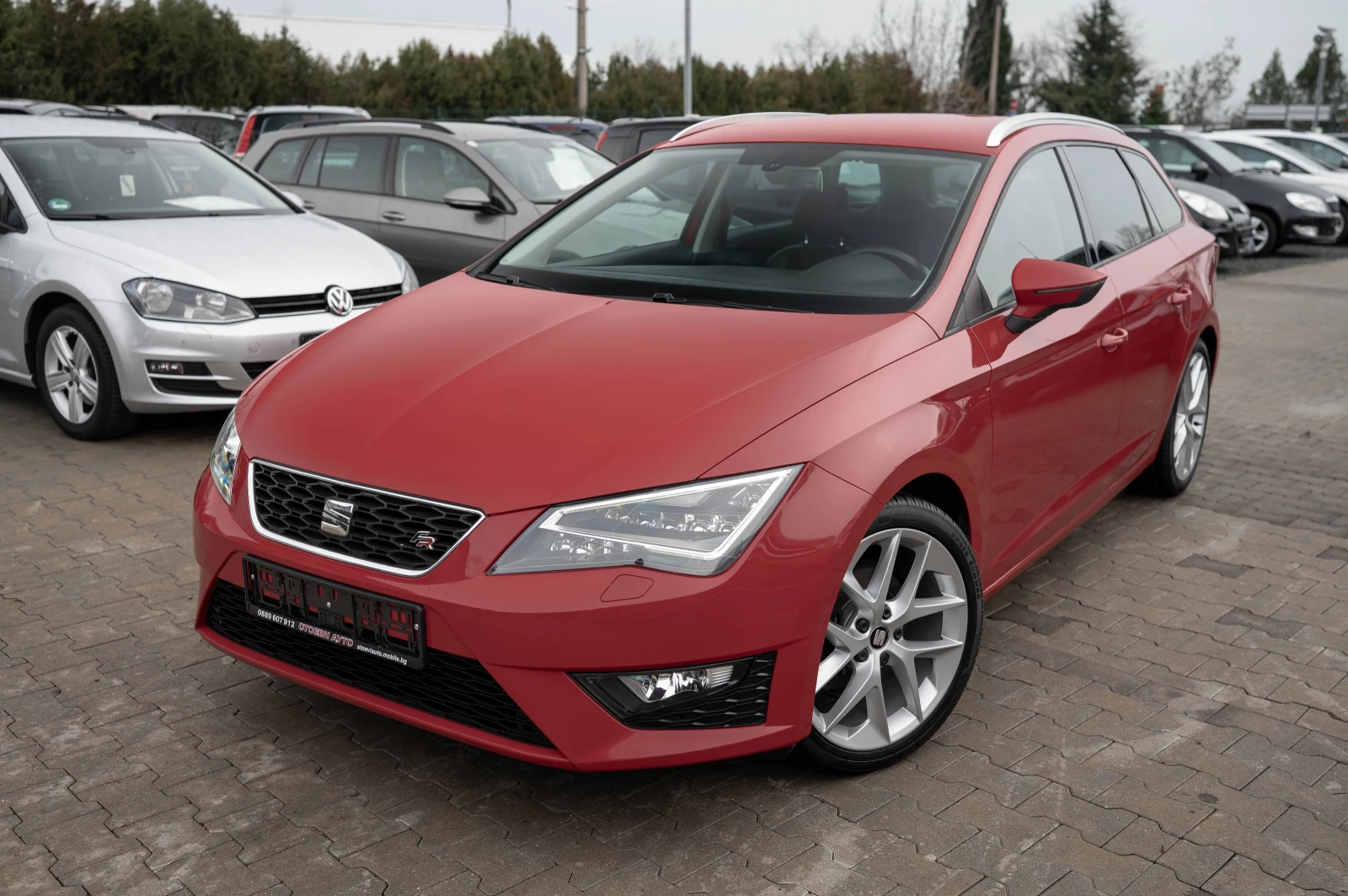 Seat Leon FR* 1.4TSI* 122кс* LED* Алкантара+ + + , снимка 1