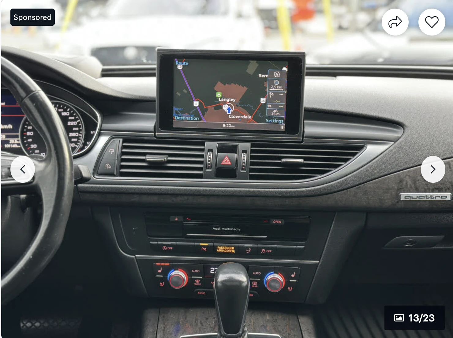 Audi A7 3.0T* MATRIX* BANG* OLUFSEN* * *  | Mobile.bg   12