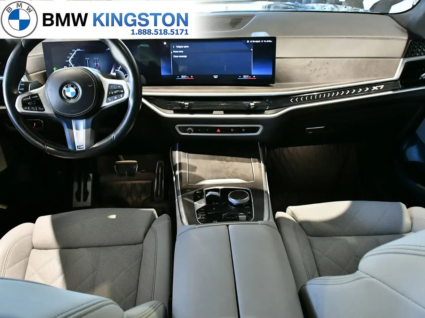 BMW X7 40i* M* SPORT* LASER* 360КАМЕРА* ДИСТРОНИК* МАСАЖ*, снимка 5 - Автомобили и джипове - 55544318