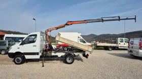 Mercedes-Benz Sprinter 516 * САМОСВАЛ* КРАН* 4Х4* 3.5т.ШВЕЙЦАРИЯ* , снимка 3