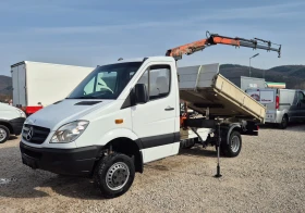Mercedes-Benz Sprinter 516 * САМОСВАЛ* КРАН* 4Х4* 3.5т.ШВЕЙЦАРИЯ*  | Auto.bg — изображение 2