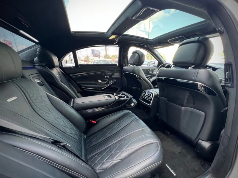 Mercedes-Benz S 63 AMG 4MATIC * М. ТОЧКА * BURMESTER * ПОДГРЕВ * , снимка 13 - Автомобили и джипове - 48589599