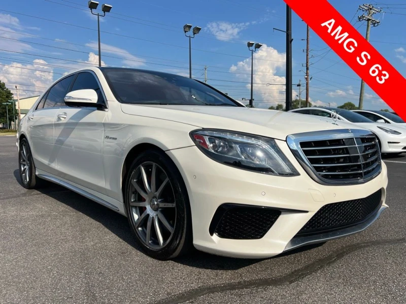 Mercedes-Benz S 63 AMG 4MATIC * М. ТОЧКА * BURMESTER * ПОДГРЕВ * , снимка 1 - Автомобили и джипове - 48589599