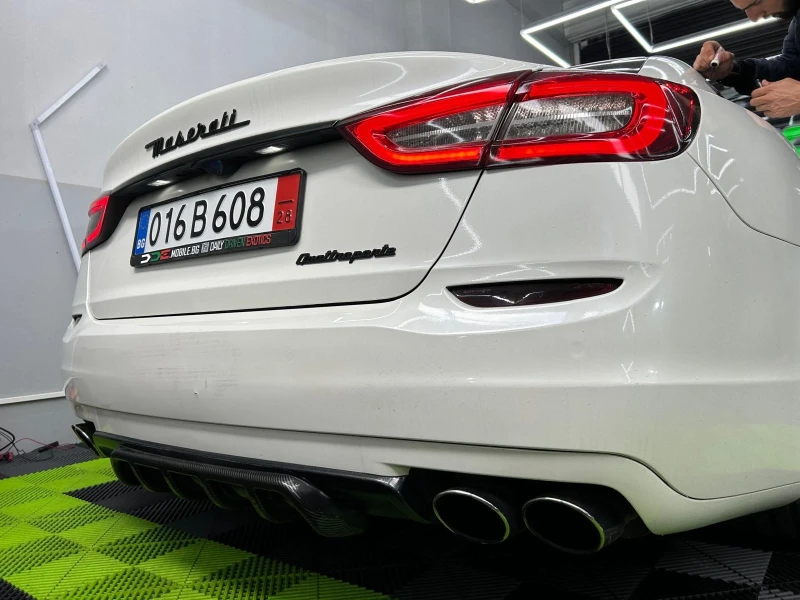 Maserati Quattroporte Downpipe+ Софтуер* 22джанти* КАРБОН* ФЕРАРИ ДВИГАТ, снимка 10 - Автомобили и джипове - 52005578