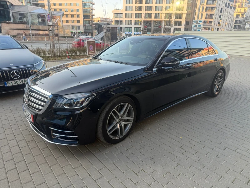 Mercedes-Benz S 400 S400d 4matic AMG Long като нова, снимка 4 - Автомобили и джипове - 52868169