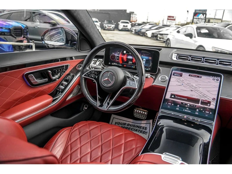 Mercedes-Benz S 500 4MATIC AMG NIGHT PKG 2022 * CARFAX* , снимка 17 - Автомобили и джипове - 52899917