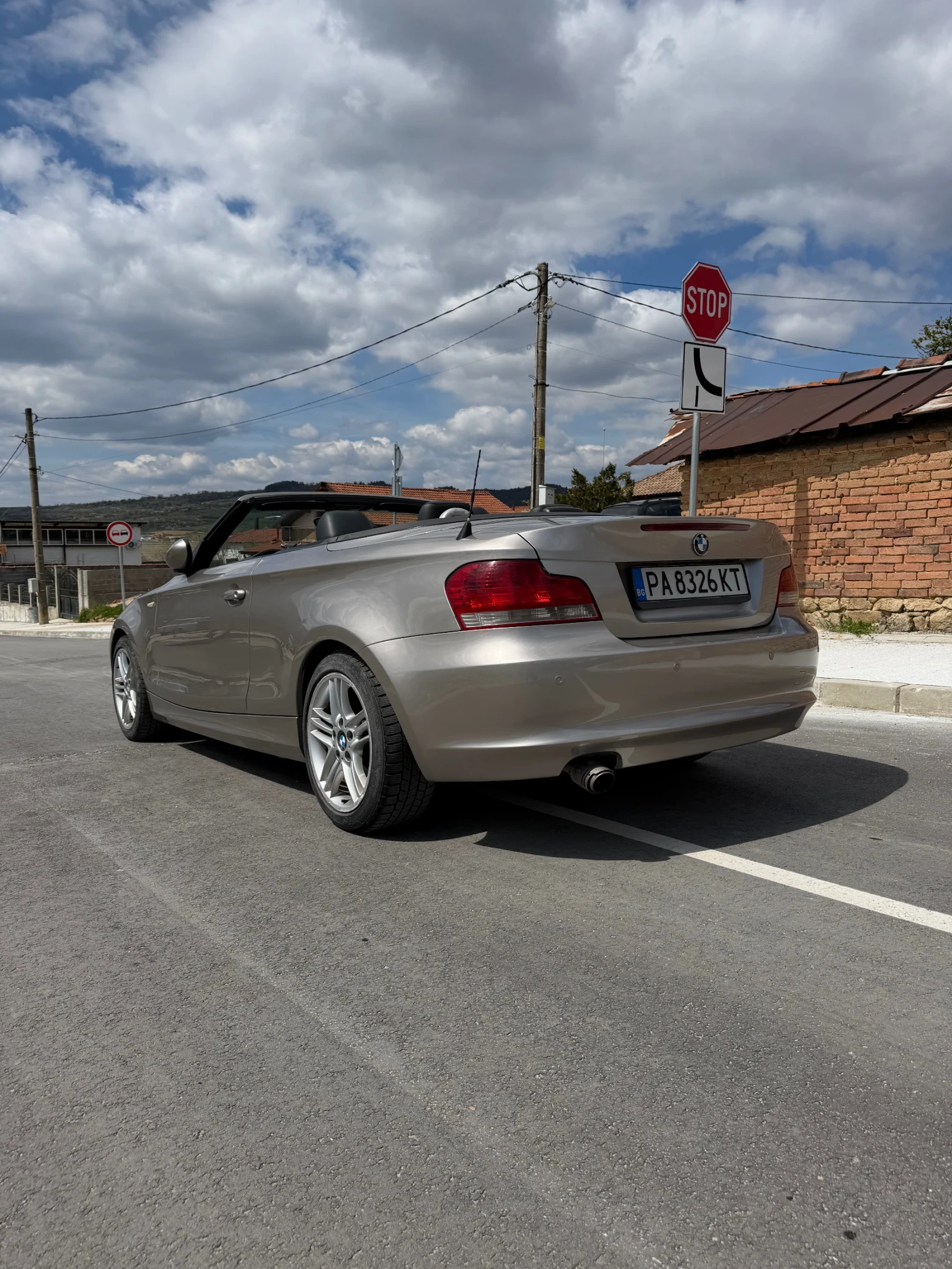 BMW 120 BMW E-87 120d БМВ КАБРИО, снимка 3 - Автомобили и джипове - 54158203