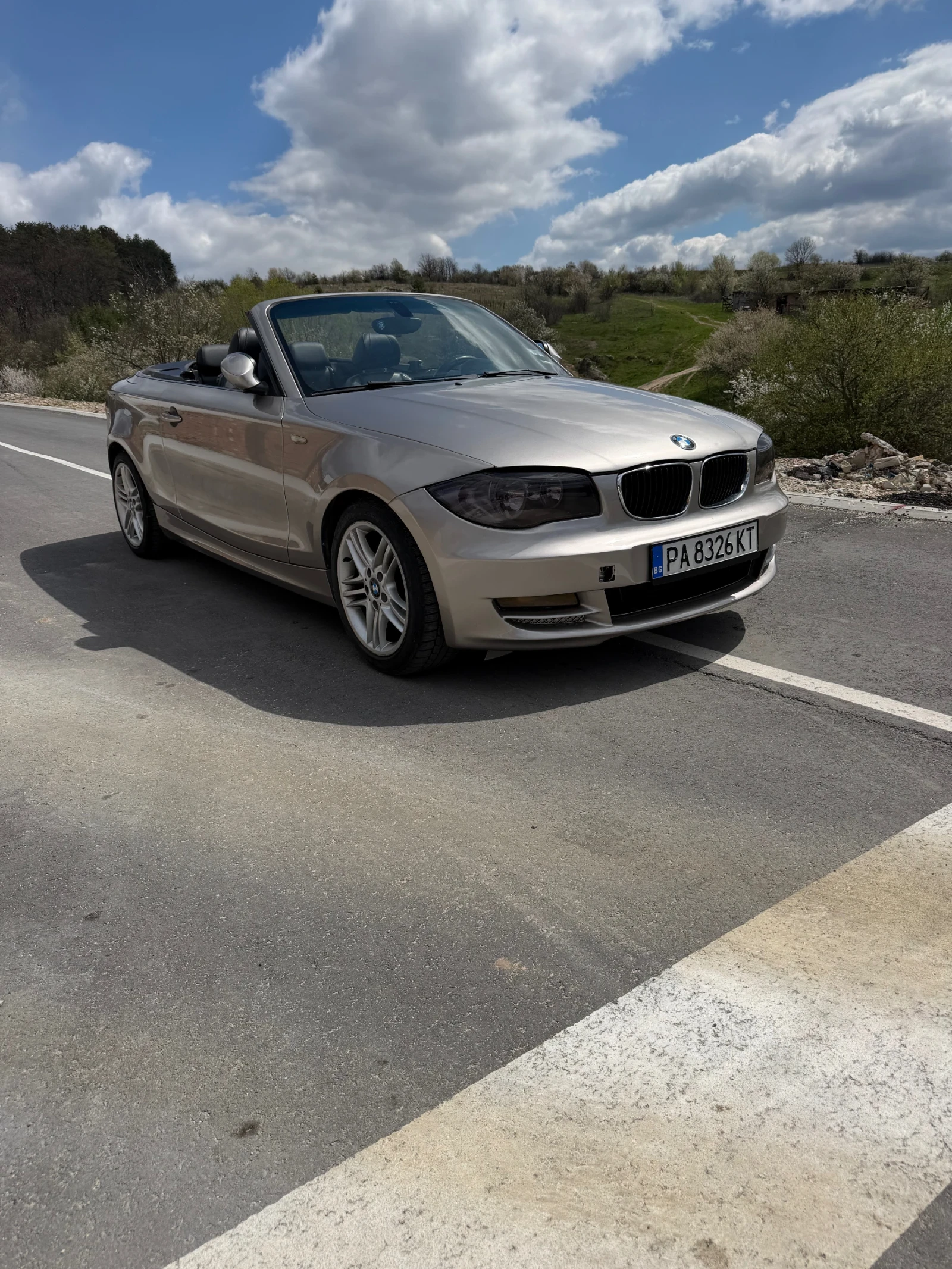 BMW 120 BMW E-87 120d БМВ КАБРИО, снимка 2 - Автомобили и джипове - 54158203