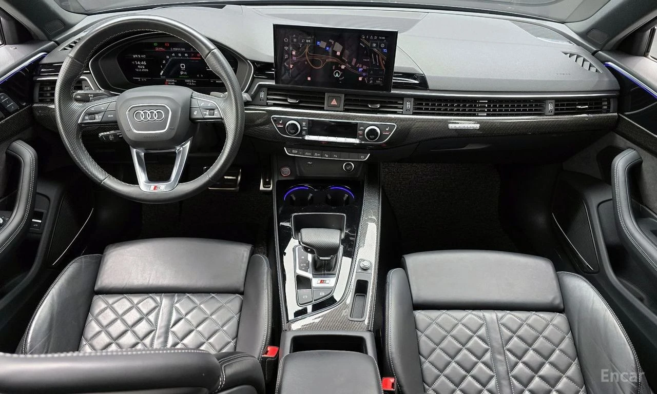 Audi S4 3.0TFSI* ПАНО* ХЕДЪП* КОЖА* ПОДГРЕВ* LANE ASSIST* , снимка 7 - Автомобили и джипове - 54423223
