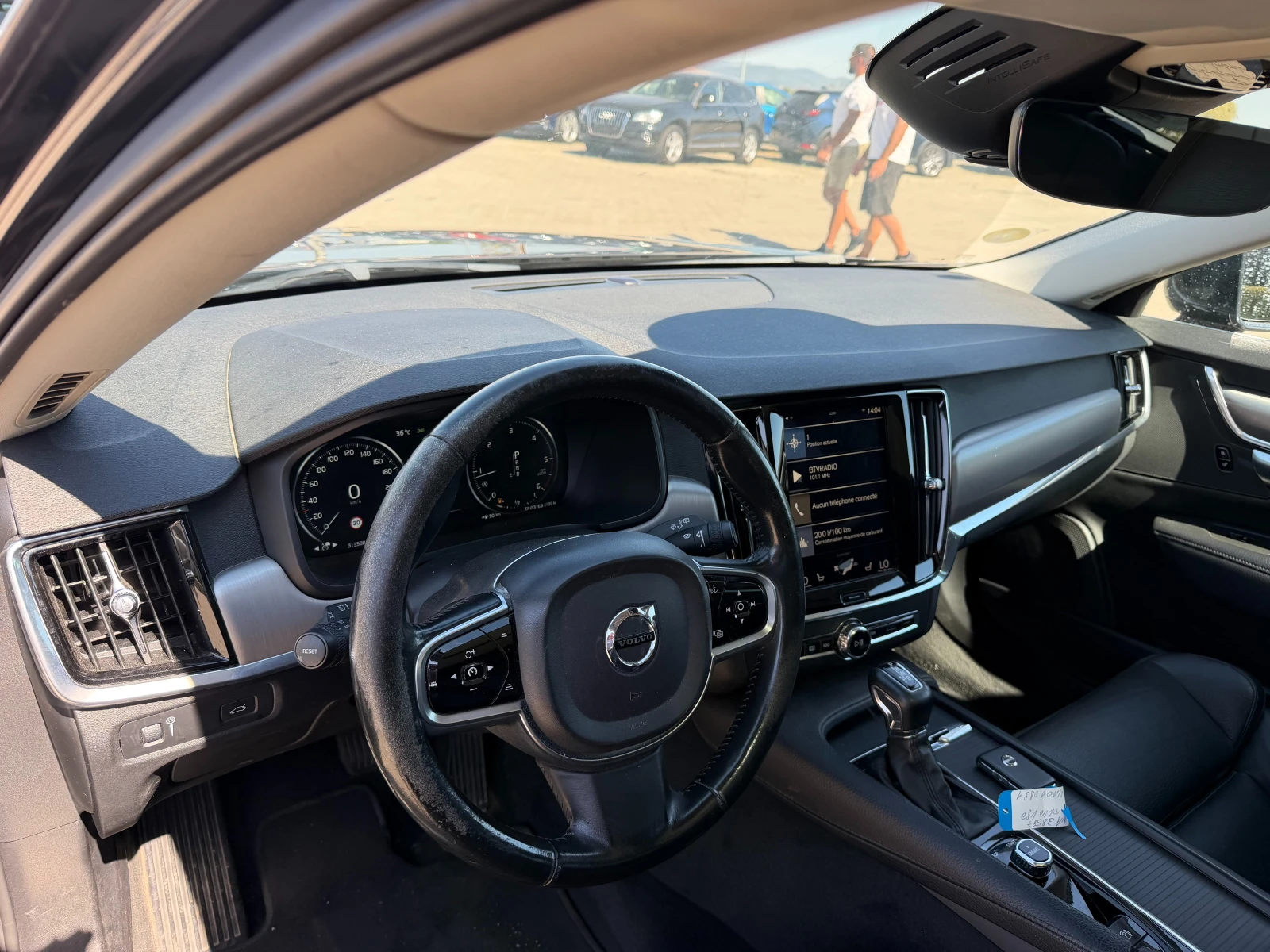 Volvo V90 2.0D3 AWD AVTOMAT/PANORAMA/KOJA/NAVI/KAMERA EURO 6, снимка 14 - Автомобили и джипове - 56130860