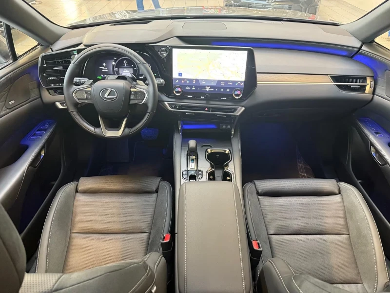 Lexus RX 450h plus НОВ!LUXURY/309HP/PANO/360/HUD/MEMO/M.LEVINSON/595g, снимка 11 - Автомобили и джипове - 52414556