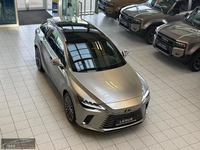 Lexus RX 450h plus НОВ!LUXURY/309HP/PANO/360/HUD/MEMO/M.LEVINSON/595g, снимка 6 - Автомобили и джипове - 52414556