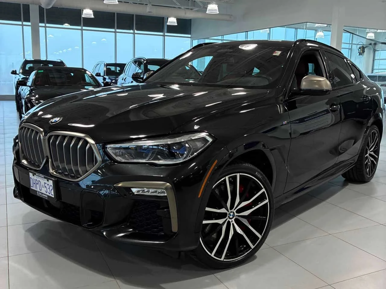 BMW X6 M50i/CARFAX/360/ОБДУХВАНЕ/ПАНОРАМА/ДИСТРОНИК, снимка 3 - Автомобили и джипове - 53956565
