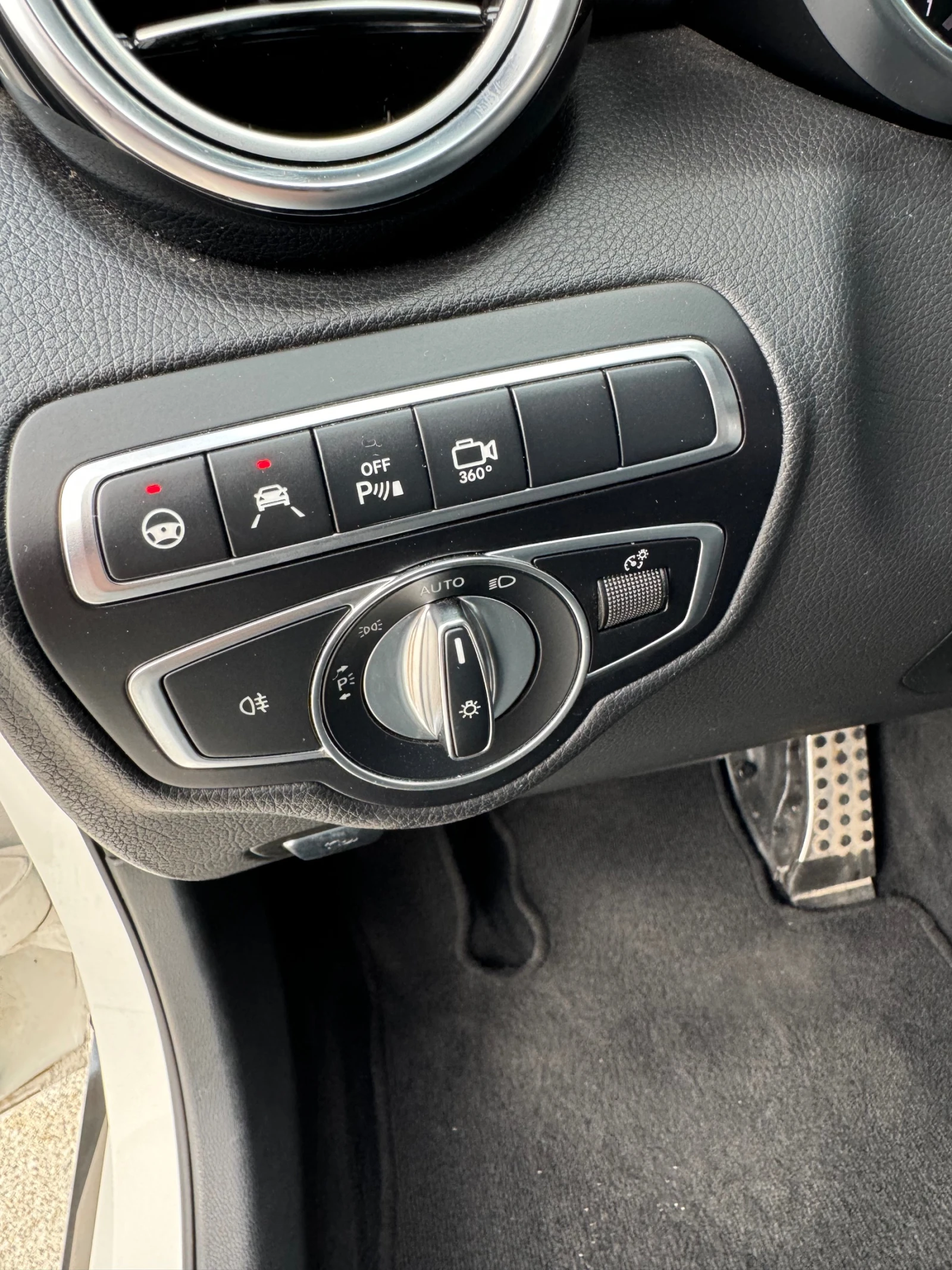 Mercedes-Benz GLC 350 AMG , Burmaster , 360 камера , алкантара , снимка 9 - Автомобили и джипове - 54369110
