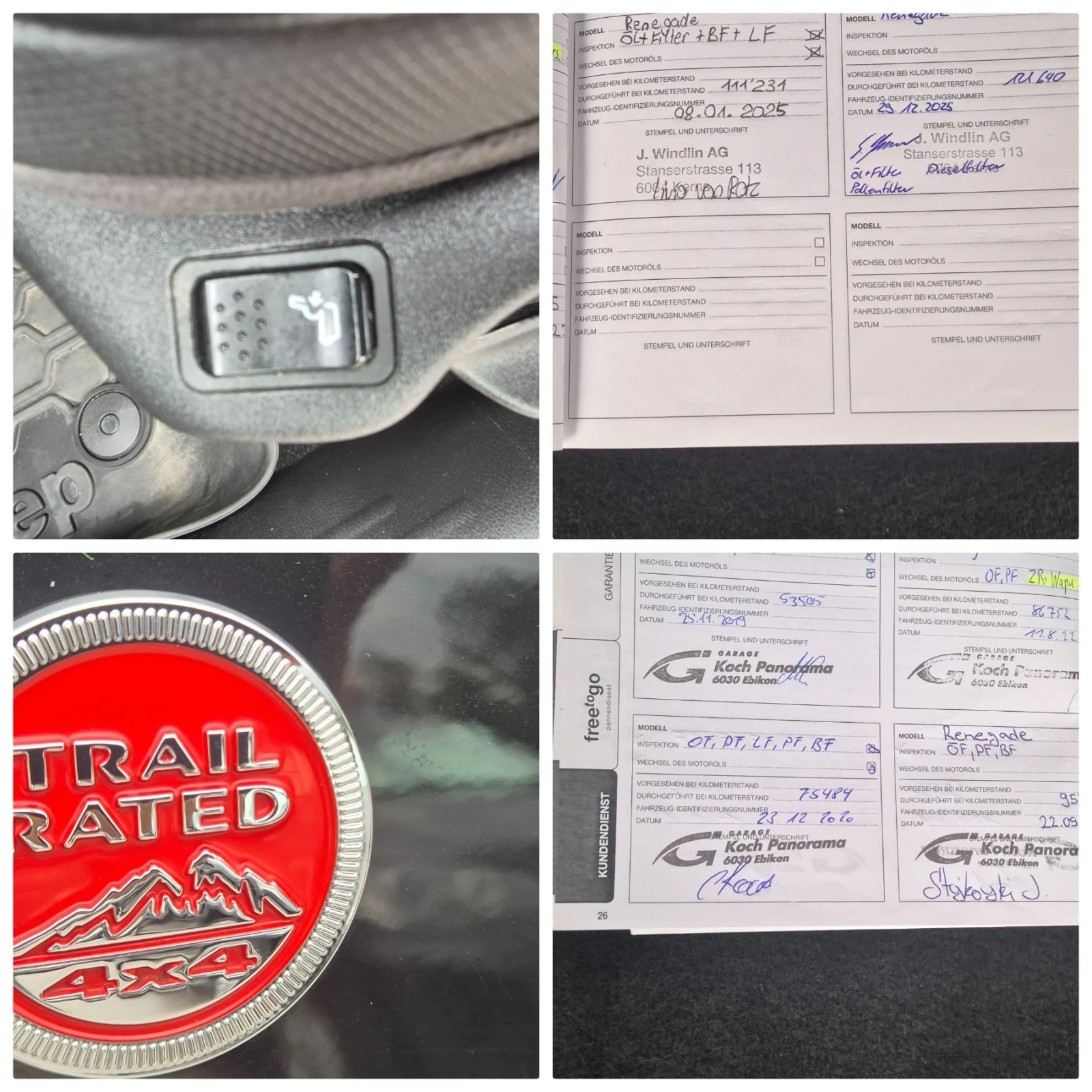 Jeep Renegade 2.0CRDI-170кс.4Х4, снимка 15 - Автомобили и джипове - 56238053