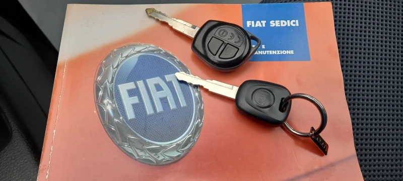 Fiat Sedici 4Х4 ИЗКЛЮЧИТЕЛНО СЕРВИЗ КНИЖК ОБСЛУЖН УНИКТ ИТАЛИЯ, снимка 17 - Автомобили и джипове - 32911363