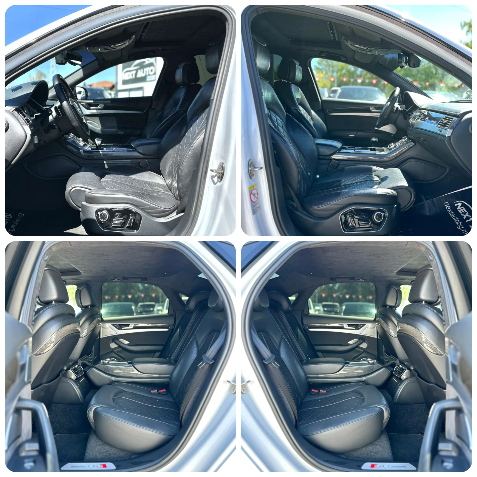 Audi S8 4.0TFSI 700+ HP CARBON MATRIX MASSAGE B&O DISTRONI, снимка 10 - Автомобили и джипове - 54550574