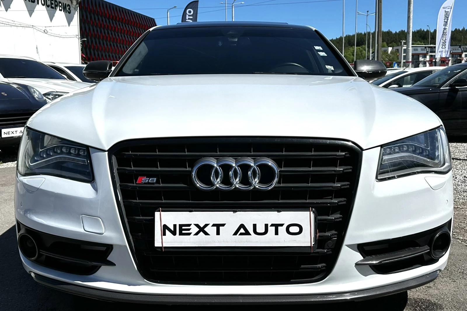 Audi S8 4.0TFSI 700+ HP CARBON MATRIX MASSAGE B&O DISTRONI, снимка 2 - Автомобили и джипове - 54550574