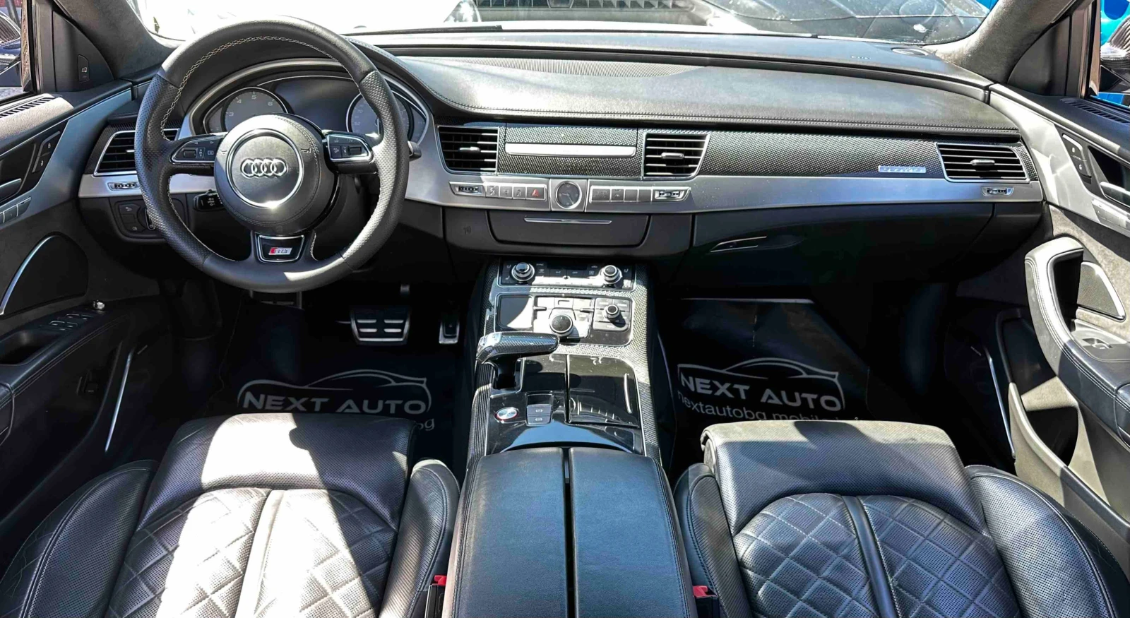 Audi S8 4.0TFSI 700+ HP CARBON MATRIX MASSAGE B&O DISTRONI, снимка 9 - Автомобили и джипове - 54550574