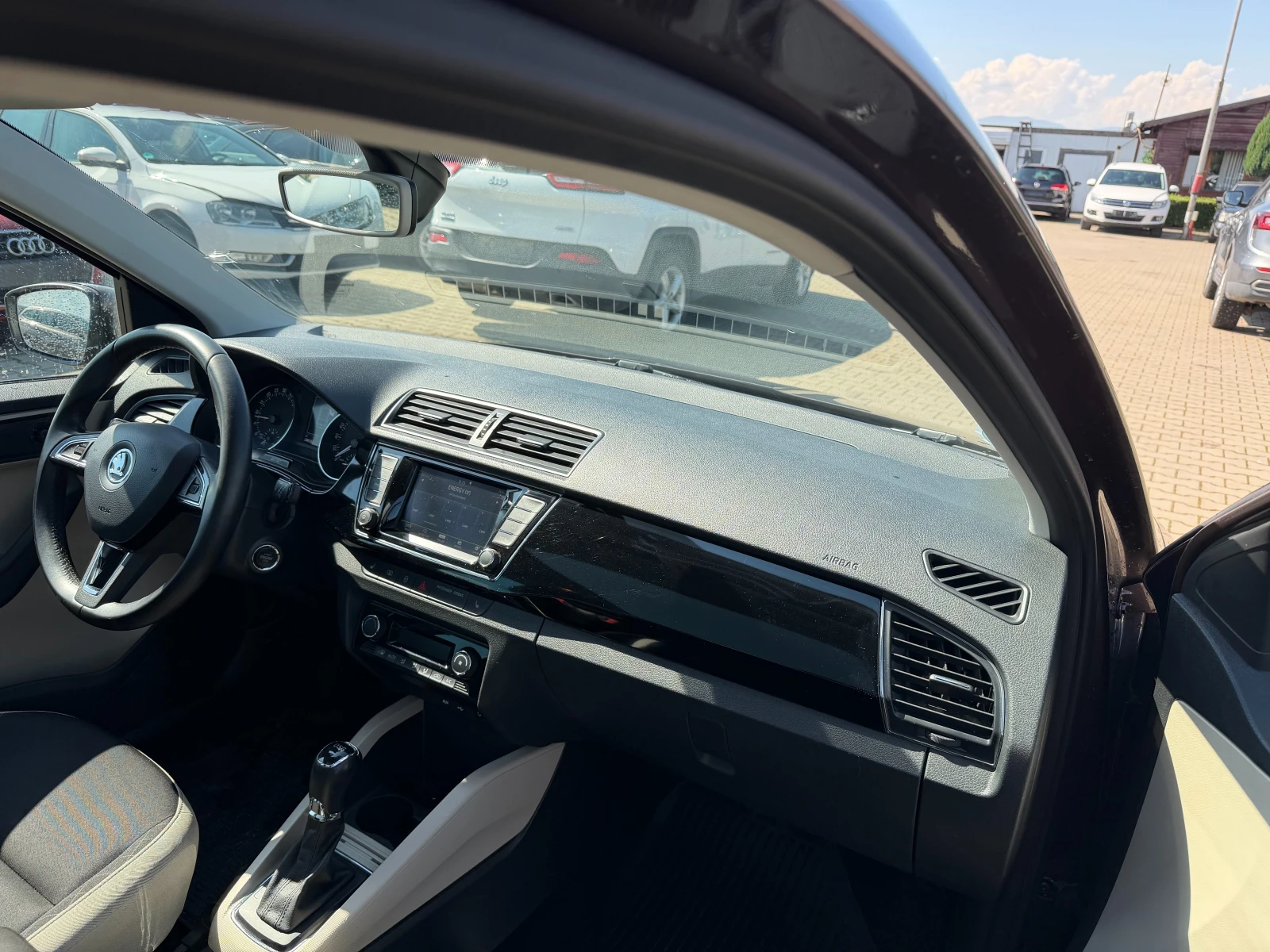 Skoda Fabia 1.4TDI AVTOMAT/PANORAMA/NAVI EURO 6 | Mobile.bg � ����������� 10