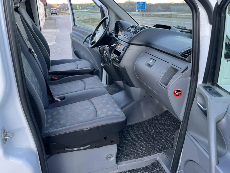 Mercedes-Benz Vito 2.2СDI 116кс MAXI 9 МЕСТА КЛИМАТИК, снимка 11 - Бусове и автобуси - 49393356