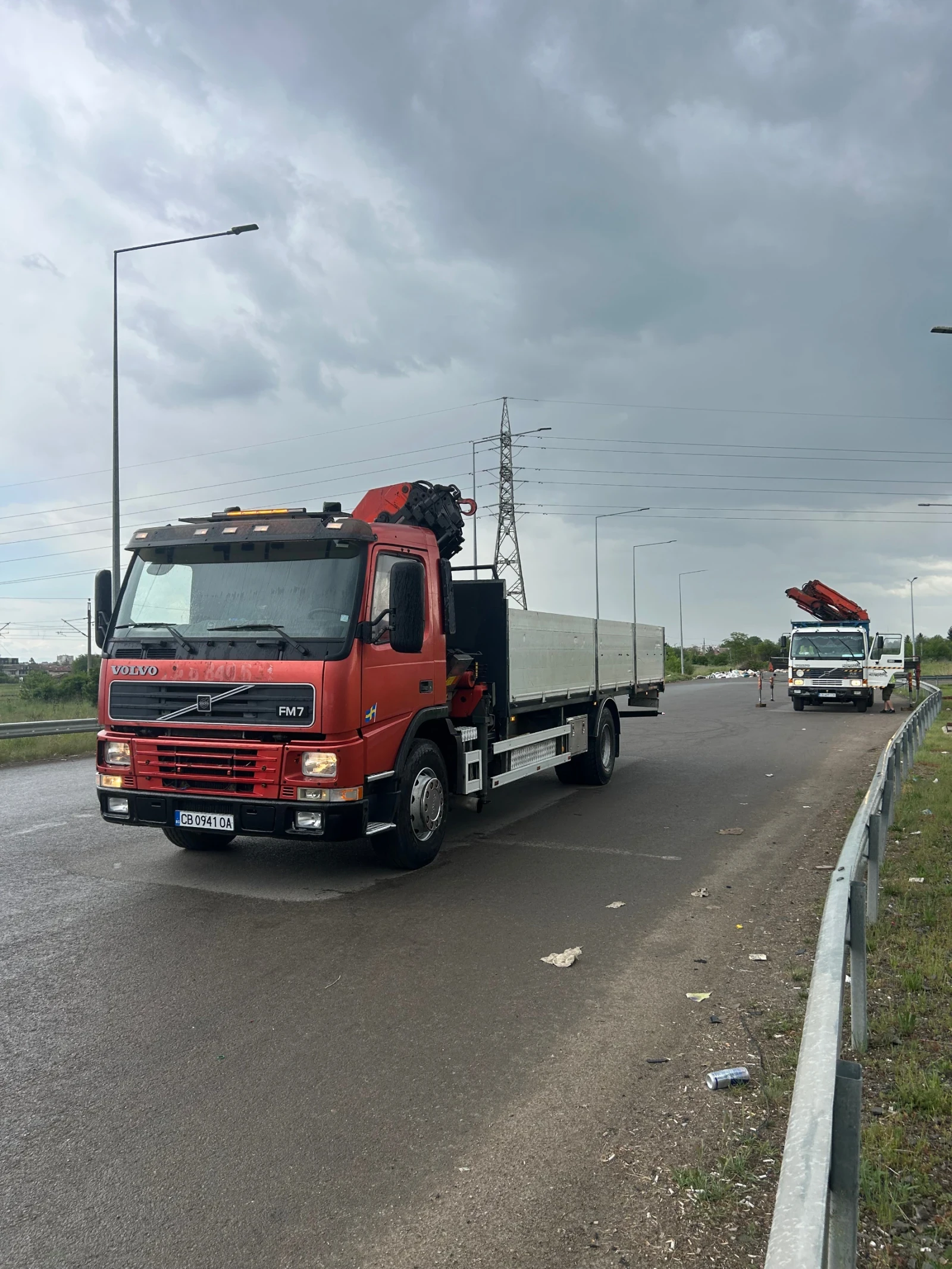 Volvo Fm 7 PALFINGER 14600-5 ДИСТАНЦИОННО, снимка 5 - Камиони - 54585691