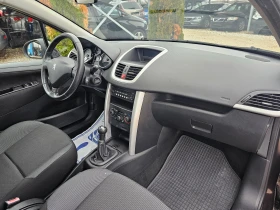 Peugeot 207 1.4i КЛИМАТИК РЕАЛНИ КИЛОМЕТРИ, снимка 9