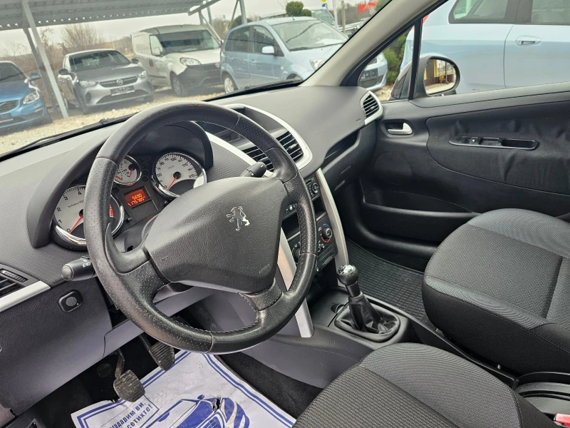 Peugeot 207 1.4i КЛИМАТИК РЕАЛНИ КИЛОМЕТРИ, снимка 12 - Автомобили и джипове - 48245475