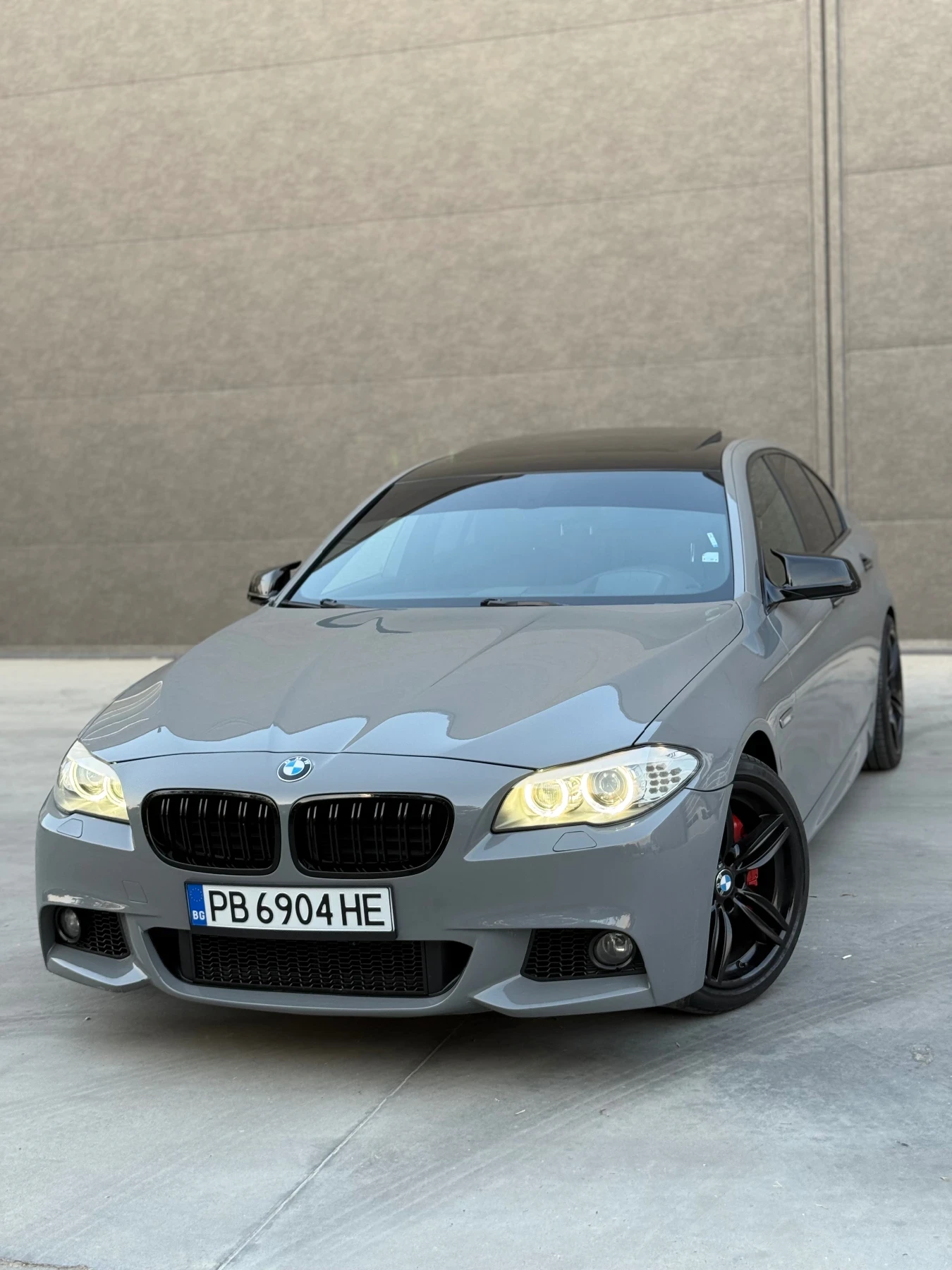 BMW 535 Сервизна история* HeadUp* Keyless* Шибидах* M-pack - изображение 3