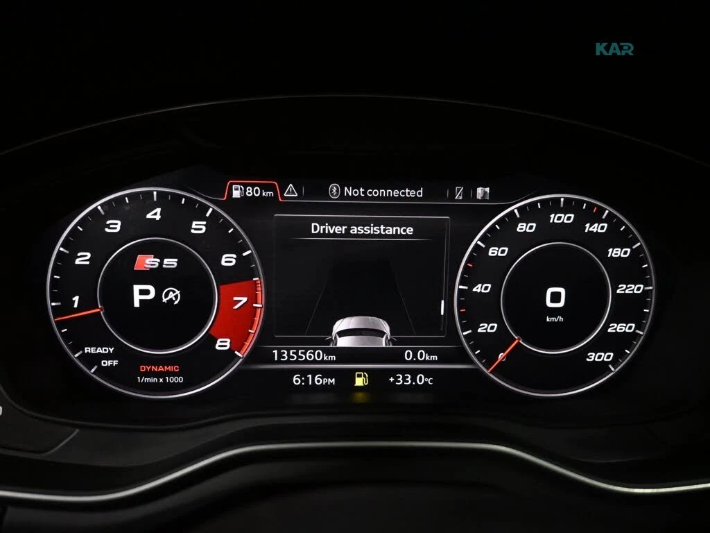 Audi S5 QUATTRO* ДИГ* ТАБЛО* 360* КАМЕРА* B&O* SUNROOF* , снимка 12 - Автомобили и джипове - 55317947